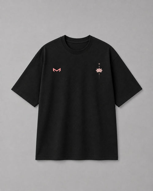 Aesthetic Lotus Oversized T-shirt