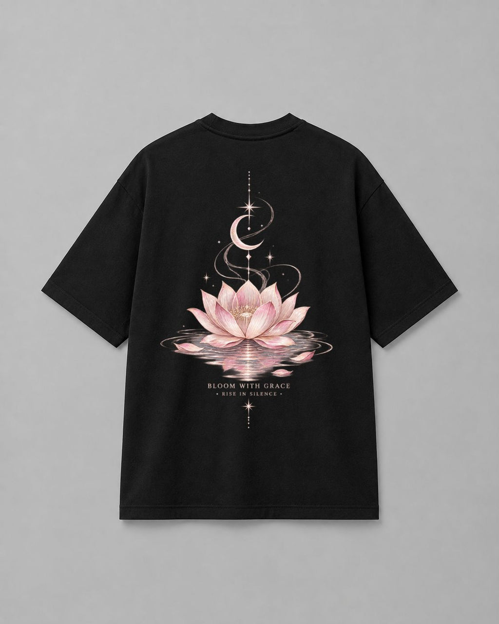 Aesthetic Lotus Oversized T-shirt