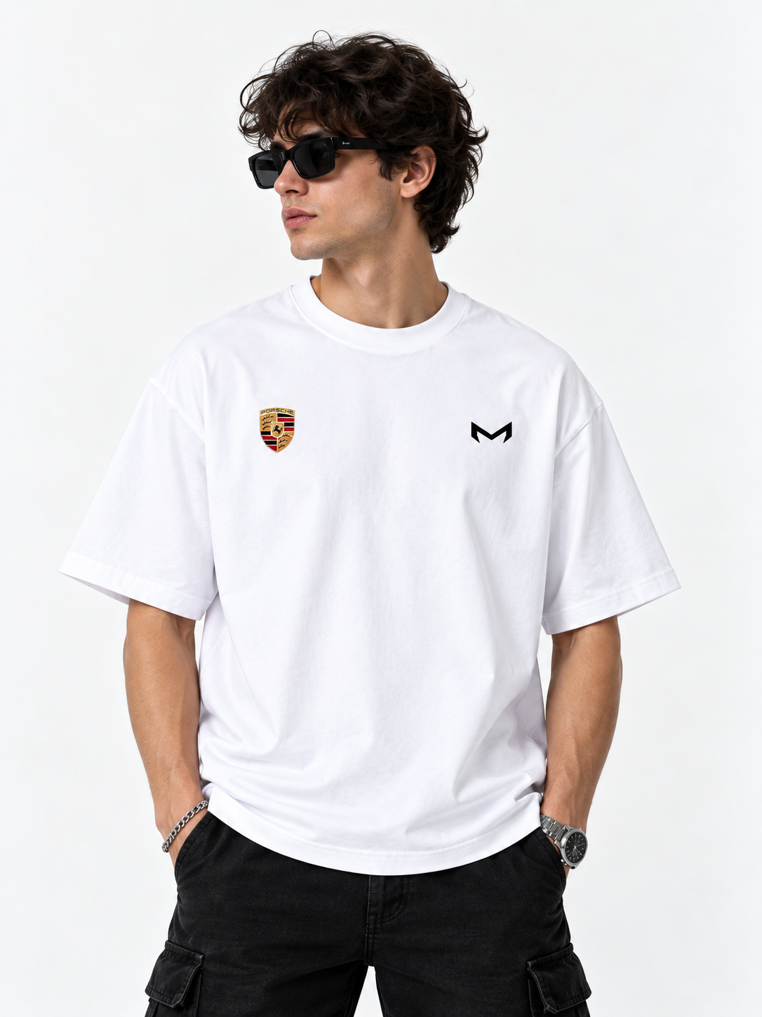 Porsche 911 Oversized Graphic T-Shirt